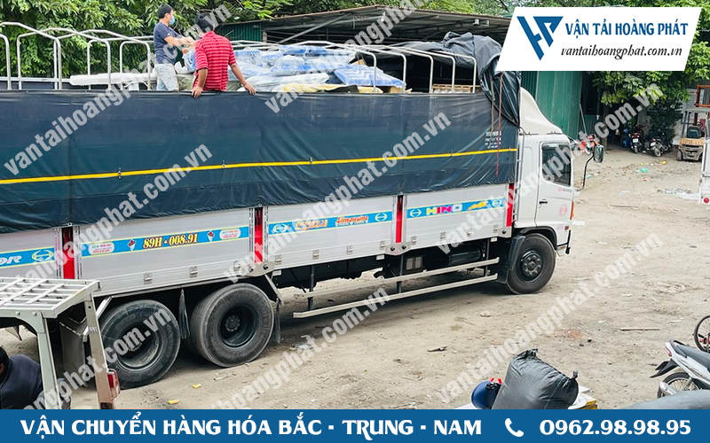 Vận chuyện hàng hóa từ TPHCM Sài Gòn đi ra Hà Tĩnh