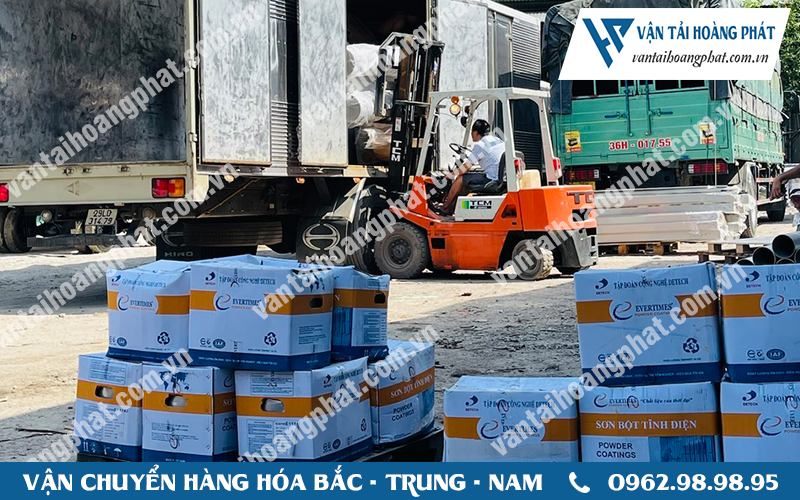 Vận chuyển hàng hóa từ TPHCM Sài Gòn đi ra Quảng Bình