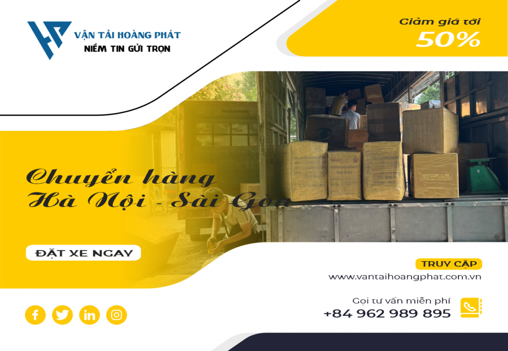 Dịch vụ vận chuyển hàng hóa từ Hà Nội đi vào Sài Gòn bằng đường bộ